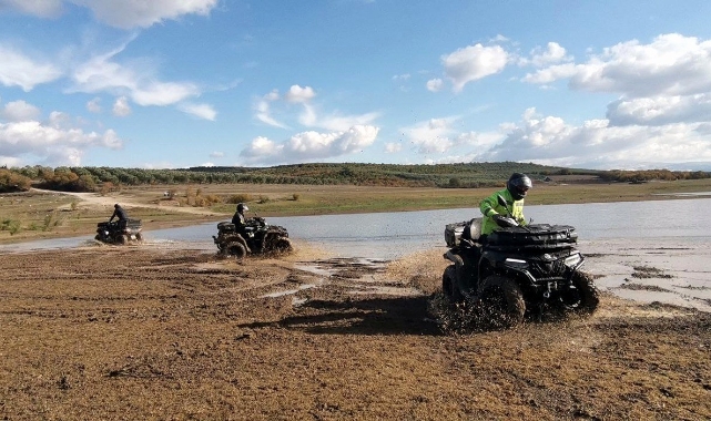 Atv tutkunları Mudanya'da buluştu