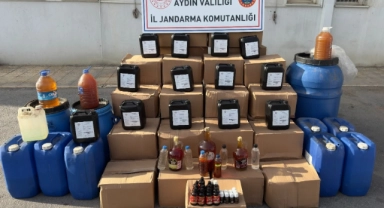Aydın’da kaçak içki operasyonu