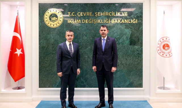 Bakan Kurum, Esenyurt Belediye Başkanvekili Aksoy'u kabul etti