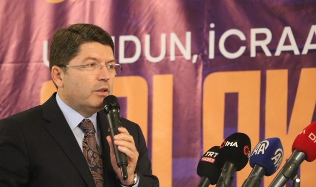 Bakan Tunç: Hedefimiz yeni bir anayasa
