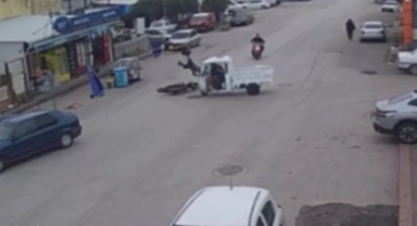 Balıkesir’de motosiklet ile motorlu bisiklet çarpıştı! 2 yaralı