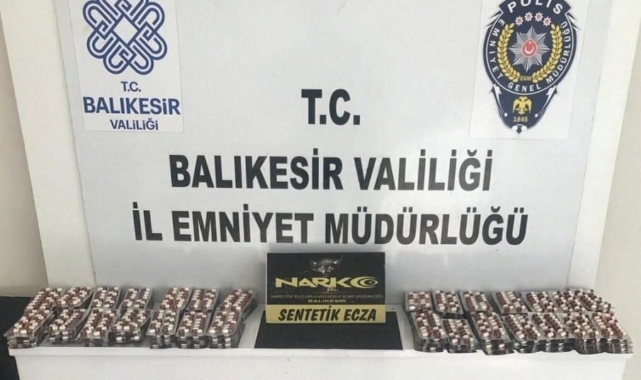  Balıkesir’de uyuşturucu operasyonu   