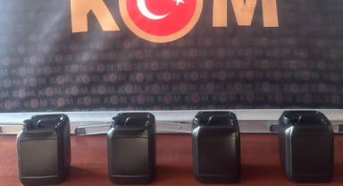 Bartın'da etil alkol operasyonu!