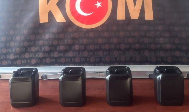 Bartın'da etil alkol operasyonu!
