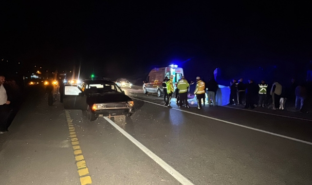 Bartın'da otomobilin çarptığı belediye işçisi öldü