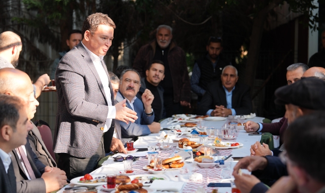 Başkan Aydın, Panayır Mahallesi sakinleri ile bir araya geldi