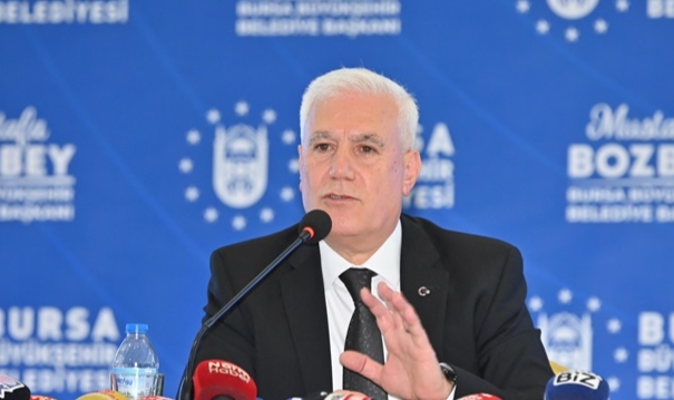 Başkan Bozbey'den baş sağlığı ve geçmiş olsun mesajı