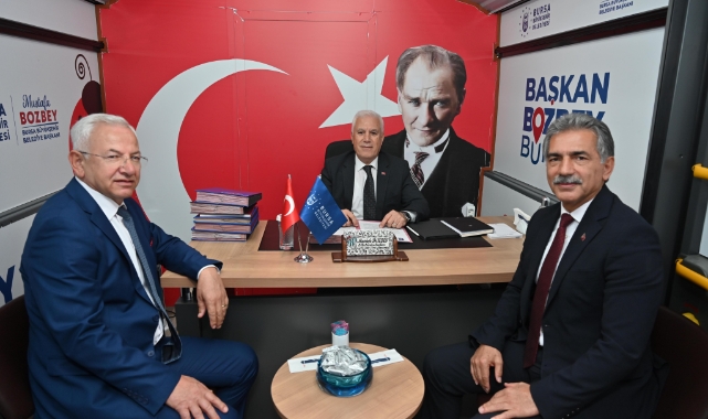 Başkan Bozbey Gemlik'te! "Afete hazırlık çalışmalarında önemli yol kat ettik"