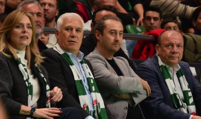 Başkan Bozbey ve Özer Matlı basketbol coşkusuna ortak oldu!
