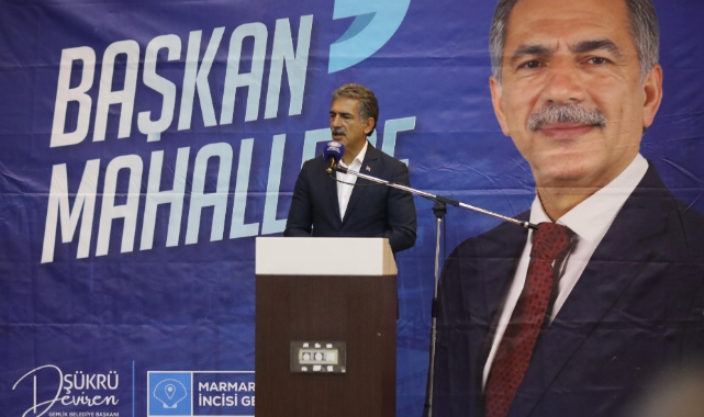 Başkan Deviren, Cumhuriyet Mahallesi sakinleriyle buluştu