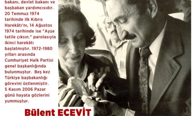 Başkan Erkan Aydın, Bülent Ecevit'i andı