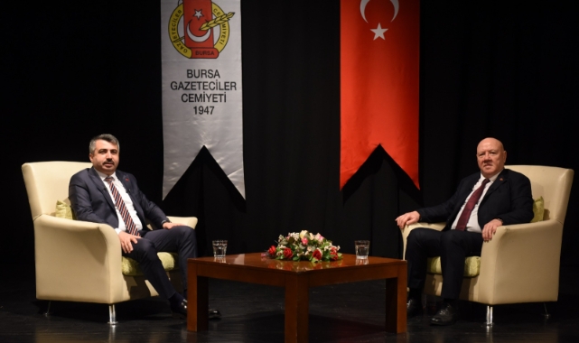 Başkan Oktay Yılmaz BGC Başkanlarla Yüz Yüze programına konuk oldu