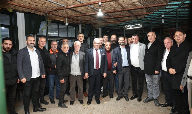 Başkan Şadi Özdemir, Dağyenice ve Gümüştepe'de mahalle sakinleriyle bir araya geldi