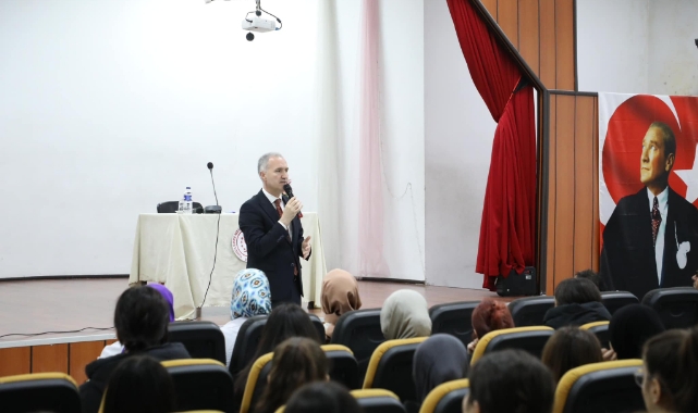 Başkan Taban, öğrencilerle bir araya geldi