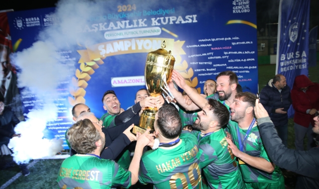 Başkanlık Kupası’nın sahibi ‘Amazonlar’ ve ‘Spor İşleri’   