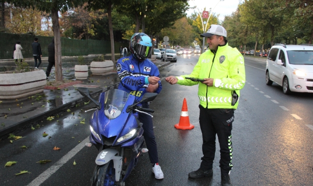 Batman'da motosiklet denetimleri