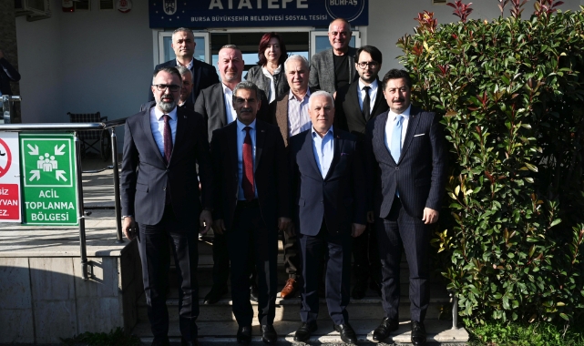 Belediye başkanları daha yaşanabilir bir Bursa için buluştu   
