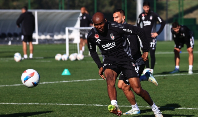 Beşiktaş, Göztepe maçının çalışmalarını sürdürdü
