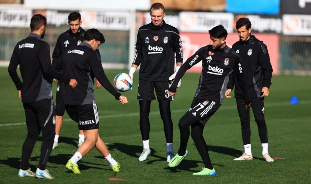 Beşiktaş, Hatayspor maçı hazırlıklarını sürdürdü   