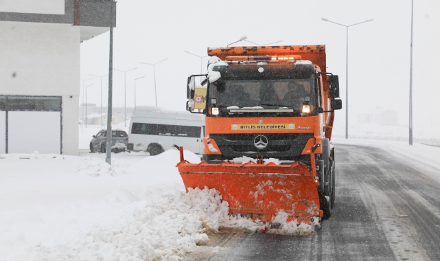 Bitlis'te 70 köy yolu ulaşıma kapandı
