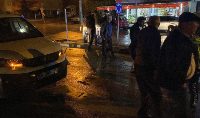 Bolu’da yolun karşısına geçmeye çalışan yaşlı adama araba çarptı