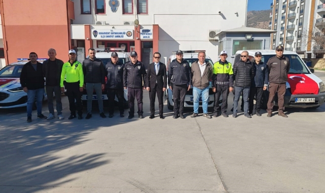 Buharkent İlçe Emniyetine 2 yeni araç daha katıldı