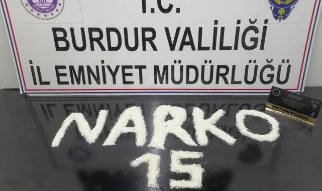 Burdur’da uyuşturucu operasyonu: 3 şüpheli tutuklandı