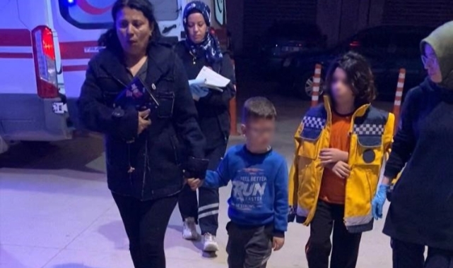 Bursa'da çocuklar çakmakla oynarken evi yaktı   