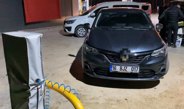 Bursa'da hırsızlık şüphelisi kovalamaca sonucu yakalandı