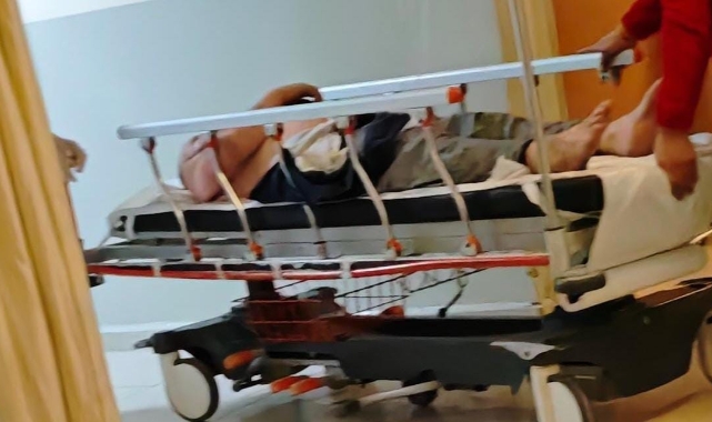 Bursa'da inşaatta elektrik akımına kapılan işçi ağır yaralandı