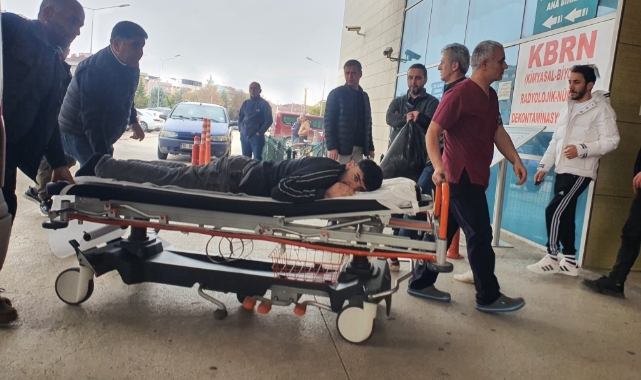 Bursa’da işçilerin üzerine çelik halat düştü