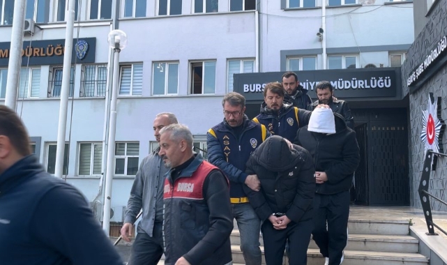 Bursa'da 'Otomobil Çetesine' şok operasyon: 3 kişi tutuklandı
