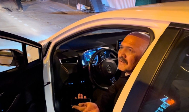Bursa'da polis alkollü sürücünün ehliyetine el konuldu