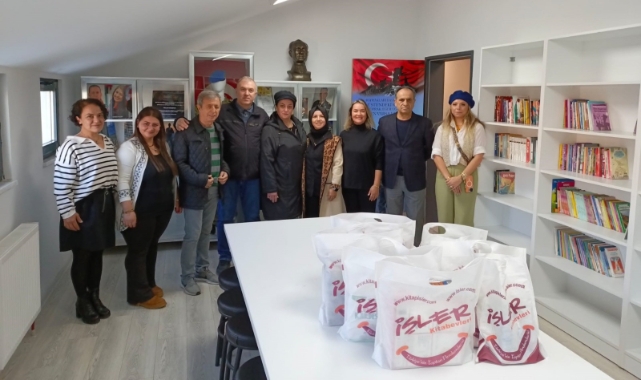Bursa'da şehidin okulunda kitap seferberliği