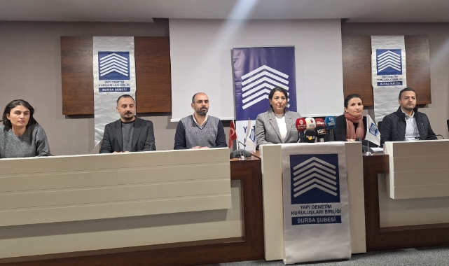 Bursa'da yapı denetim firmaları bilgilendirildi