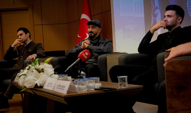 Bursaspor Başkanı Enes Çelik öğrencilerle bir araya geldi
