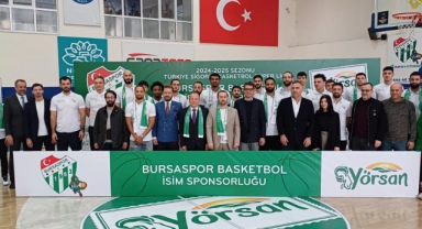 Bursaspor Basketbol Kulübü ve Yörsan isim sponsorluğu anlaşması imzalandı