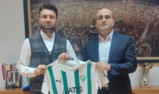Bursaspor’da heyecanlandıran ziyaret