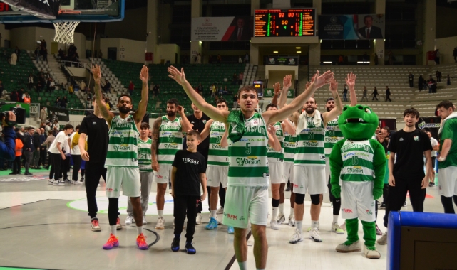 Bursaspor’dan Bahçeşehir galibiyeti: 92-80
