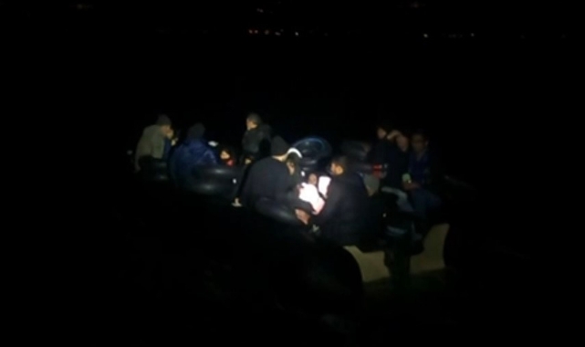 Çanakkale açıklarında 41 kaçak göçmen yakalandı