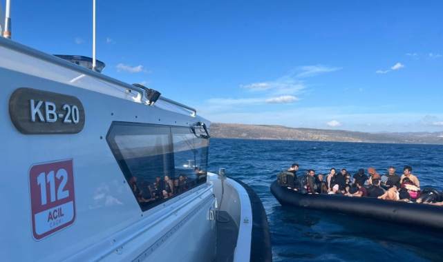 Çanakkale'de 51 kaçak göçmen yakalandı