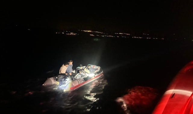 Çanakkale’nin Ayvacık ilçesi açıklarında 6 kaçak göçmen yakalandı