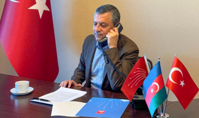 CHP lideri Özel, Azerbaycan Cumhurbaşkanı Aliyev ile görüştü