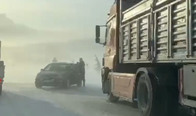 Çorum-Samsun karayolunda 10 araçlı zincirleme kaza: 10 yaralı