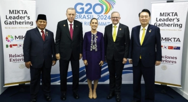 Cumhurbaşkanı Erdoğan, MIKTA Liderler Buluşması‘nda