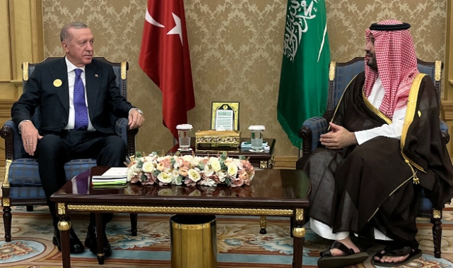 Cumhurbaşkanı Erdoğan Muhammed bin Selman ile görüştü