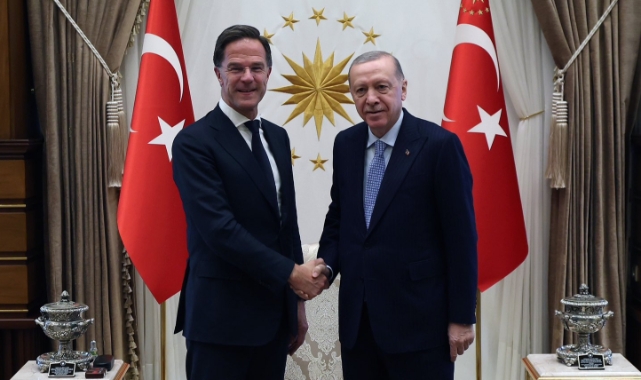 Cumhurbaşkanı Erdoğan, NATO Genel Sekreteri Rutte'yi kabul etti