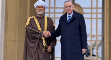 Cumhurbaşkanı Erdoğan, Umman Sultanı El Said'i törenle karşıladı