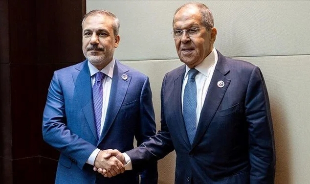 Dışişleri Bakanı Fidan, Rus mevkidaşı Lavrov görüştü