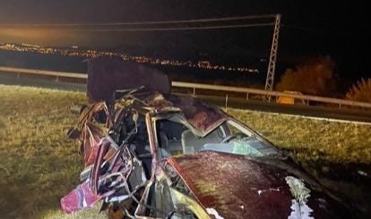 Elazığ’da otomobil takla attı: 1 ölü